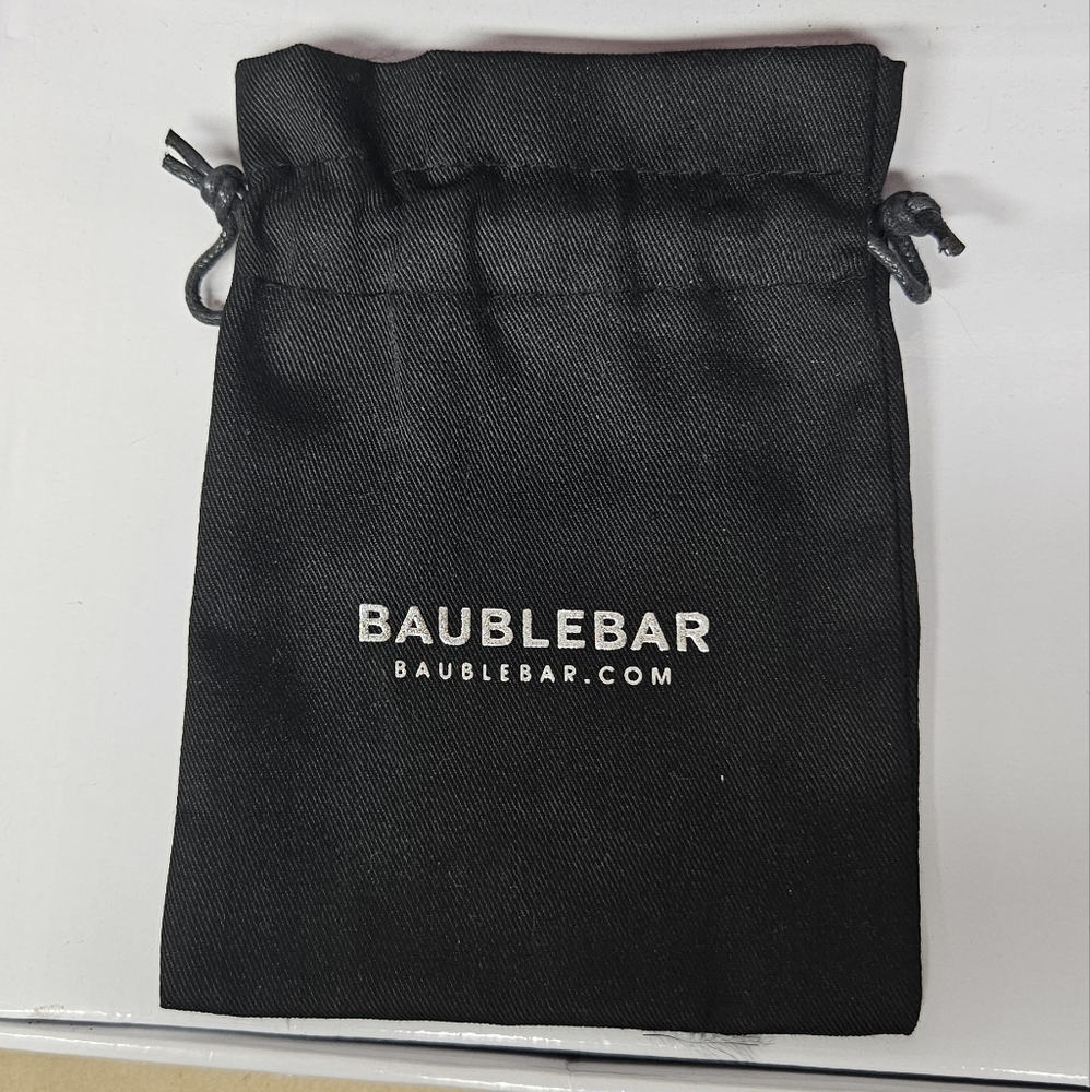 Authentic Baublebar Velvet JEWELRY BAG